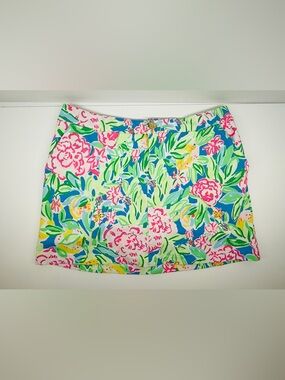 Lilly Pulitzer Colette Knit Skort | Multi-Grove Garden Pattern